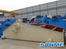 Straight-line vibrating screen