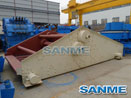 Straight-line vibrating screen