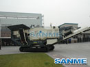 Portable crawler crushing & screening plant 