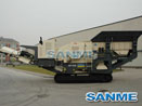 Portable crawler crushing & screening plant 