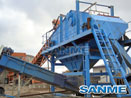 Sand collecting system